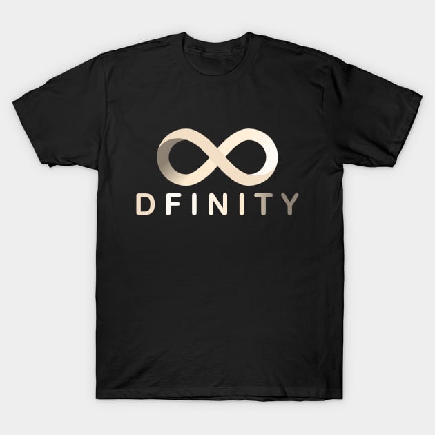 DFINITY golden logo T-Shirt by Fanbros_art